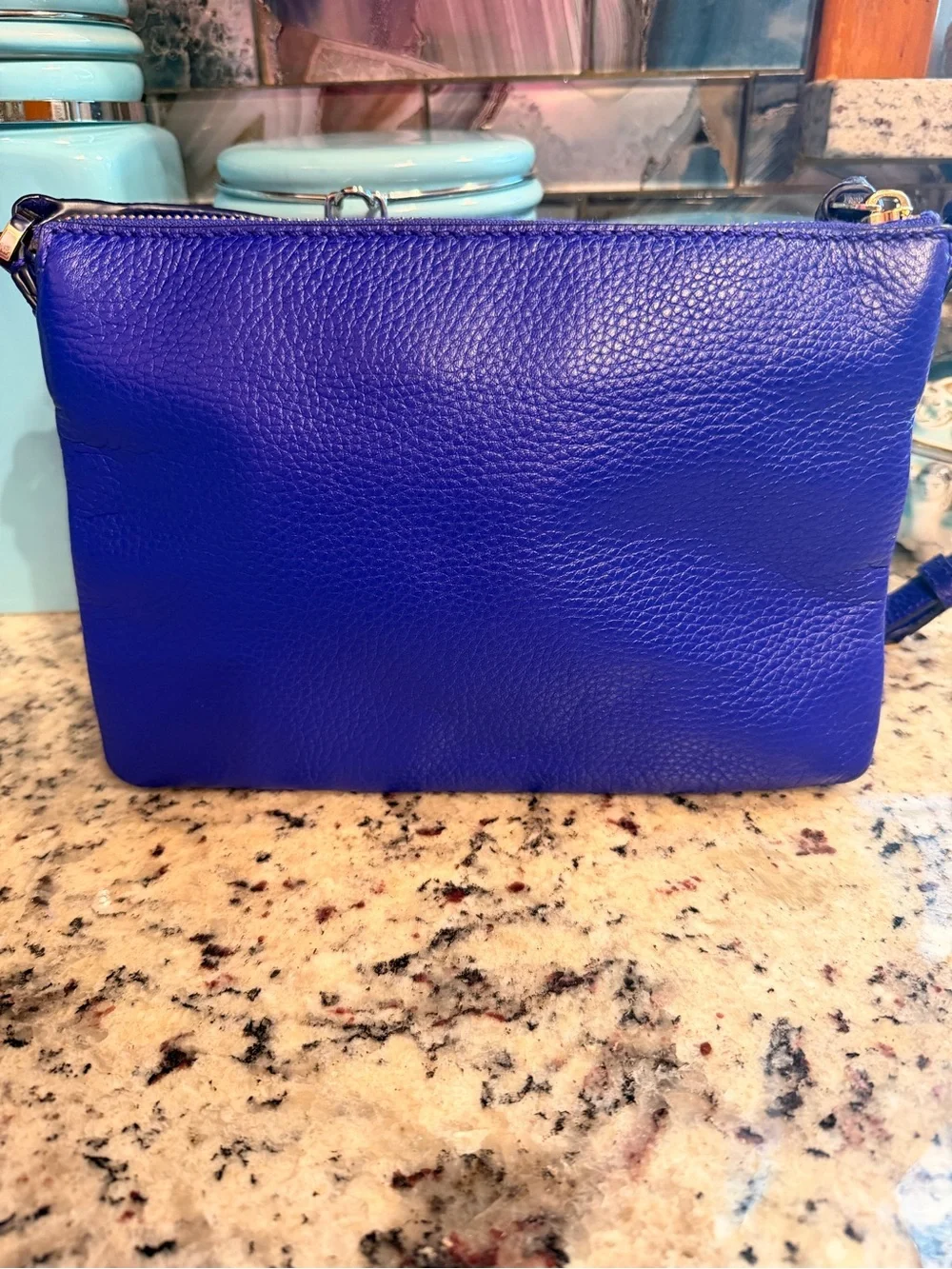 kate spade pebbled leather